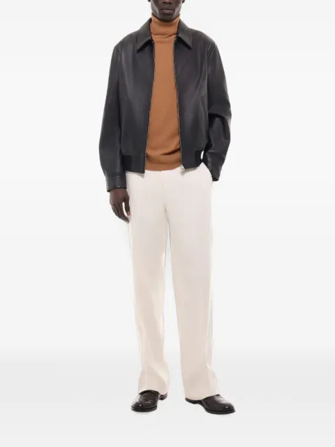 FURSAC zip-up leather jacket