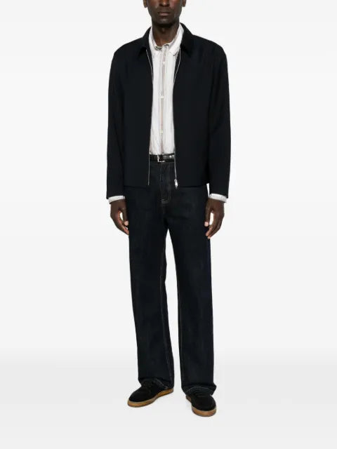BOSS zip-up collared jacket