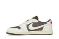 Travis Scott x Air Jordan 1 Retro Low OG 'Reverse Mocha' – Cactus Jack Collab in Mocha Brown & Sail with Reverse Swoosh